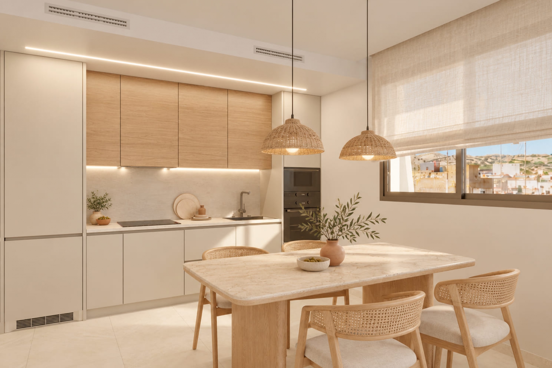 Neue Gebäude - Wohnung im Erdgeschoss -
Santa Pola