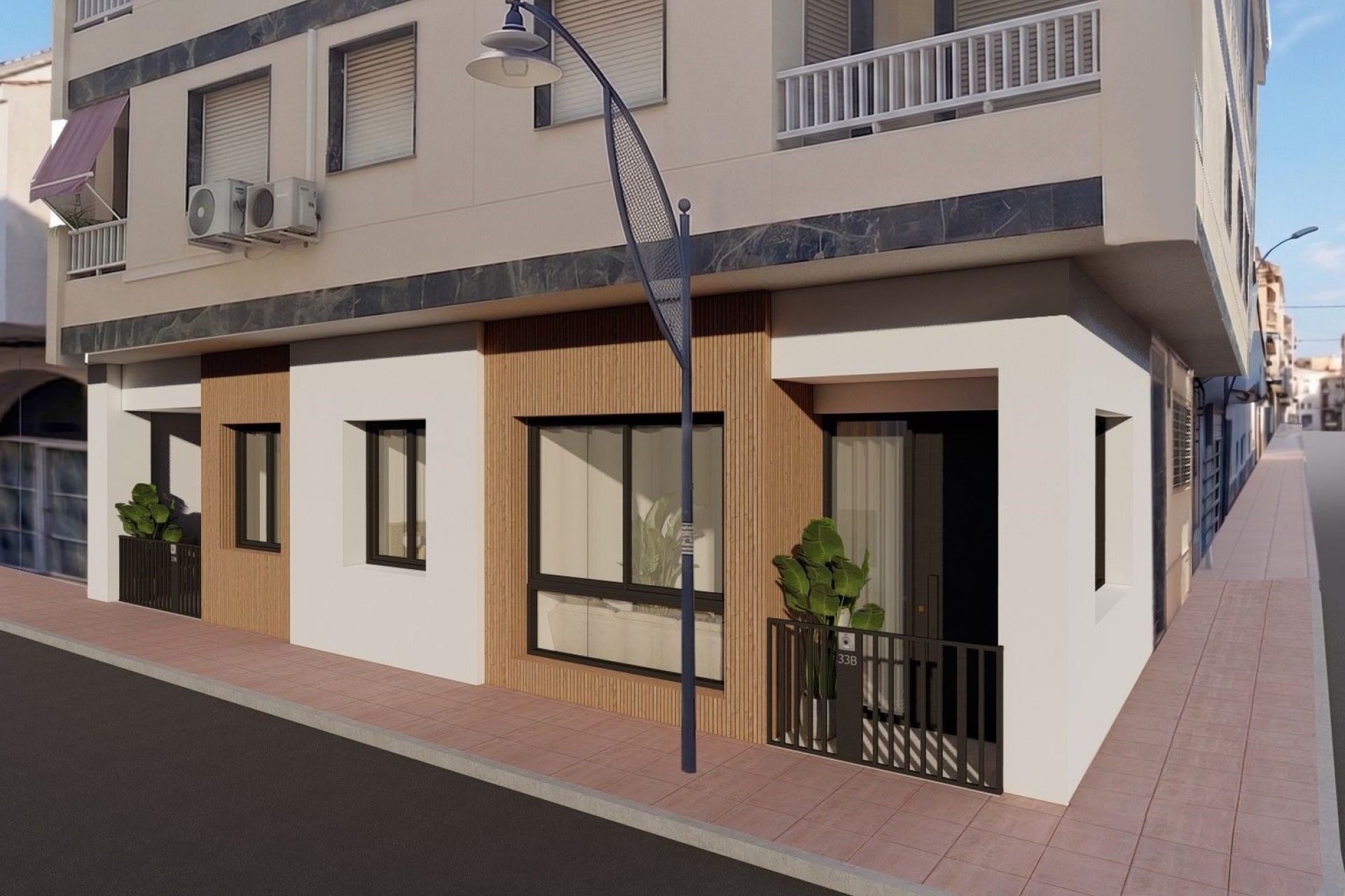 Neue Gebäude - Wohnung im Erdgeschoss -
Santiago de la Ribera