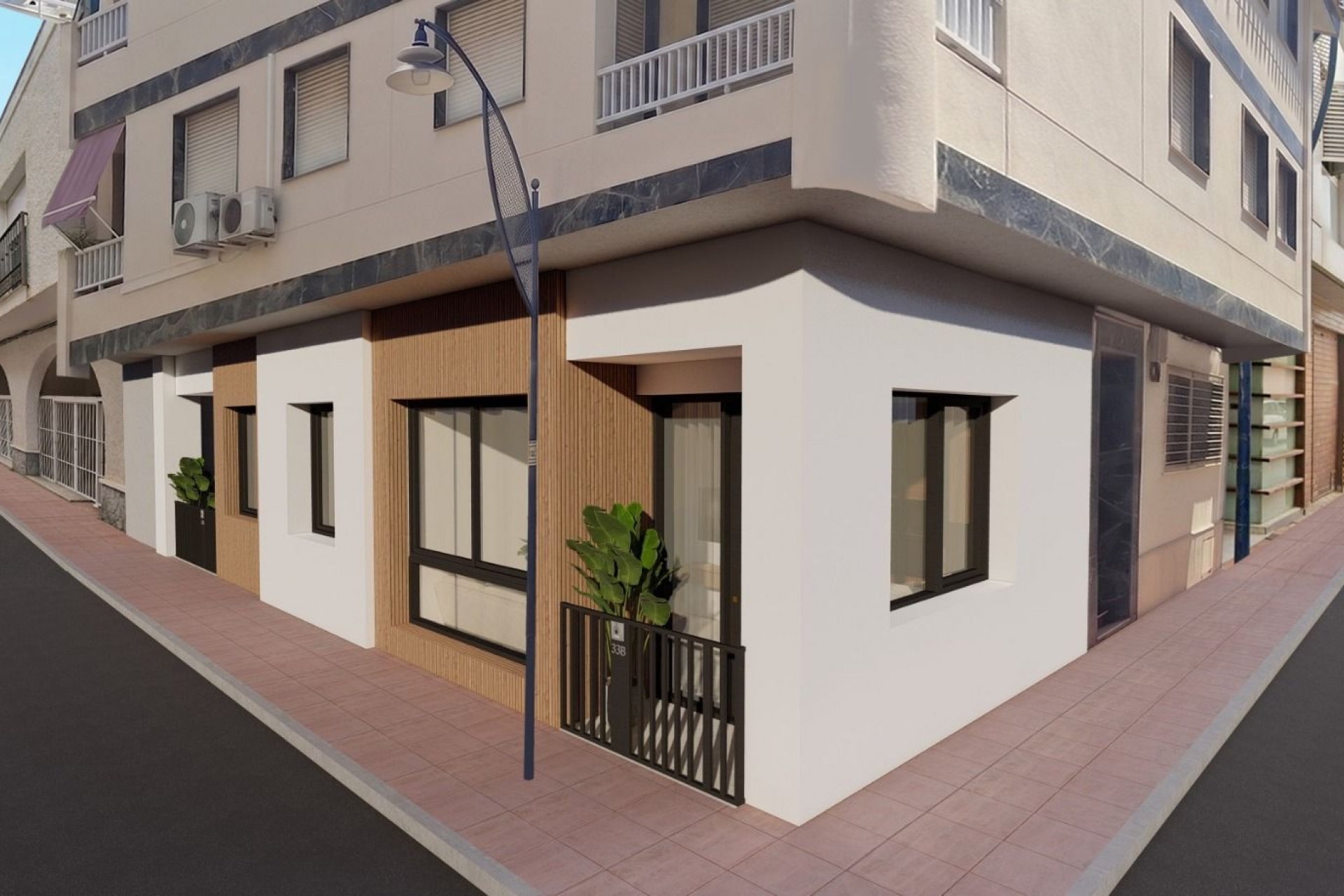 Neue Gebäude - Wohnung im Erdgeschoss -
Santiago de la Ribera