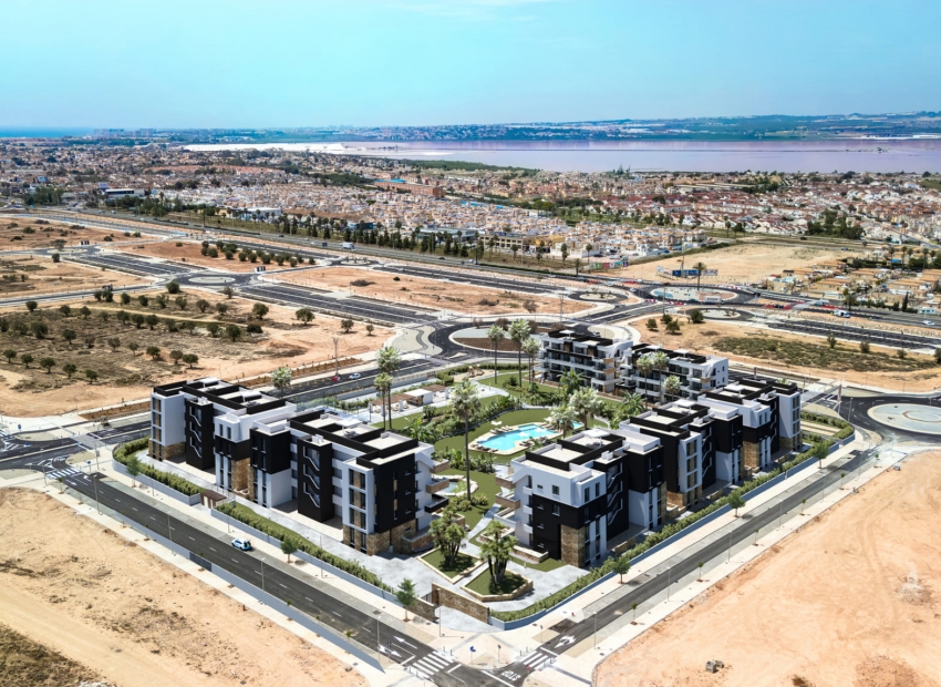 Neue Gebäude - Wohnung im Erdgeschoss -
Torrevieja