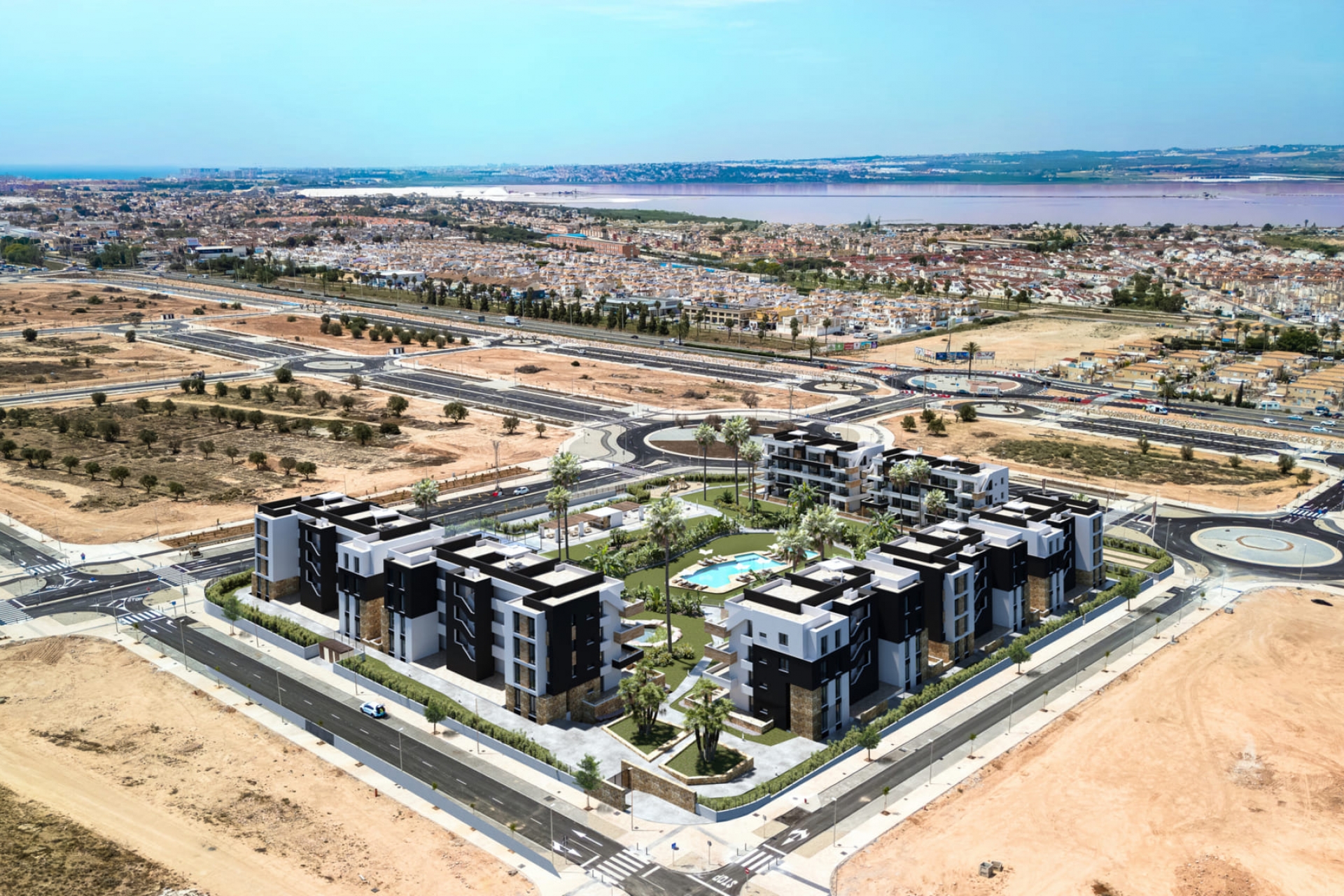 Neue Gebäude - Wohnung im Erdgeschoss -
Torrevieja