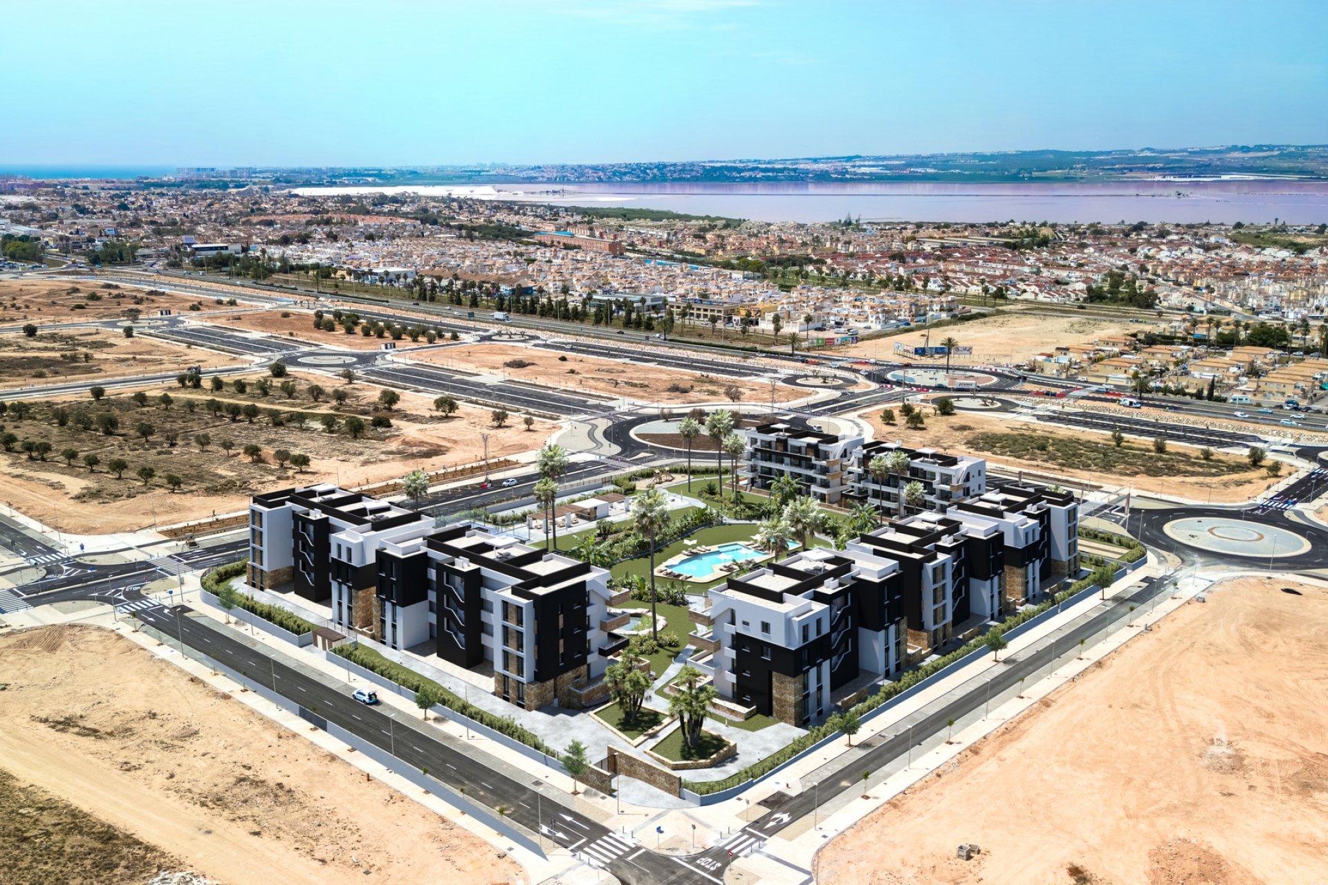 Neue Gebäude - Wohnung im Erdgeschoss -
Torrevieja