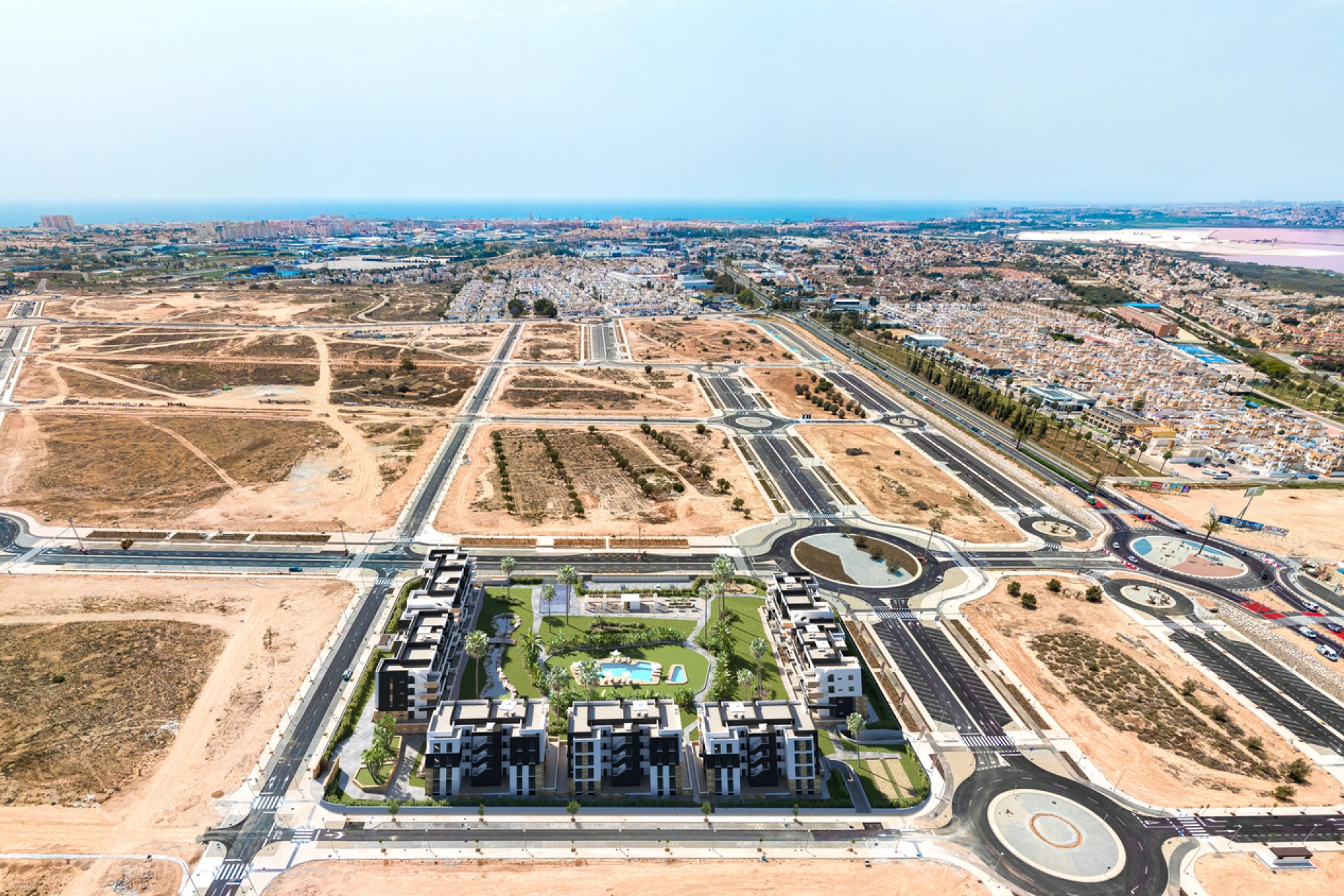 Neue Gebäude - Wohnung im Erdgeschoss -
Torrevieja