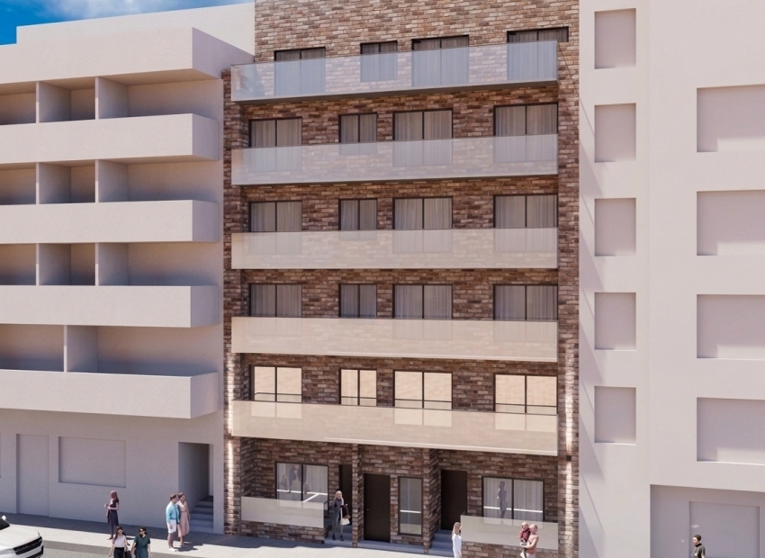 Neue Gebäude - Wohnung im Erdgeschoss -
Torrevieja