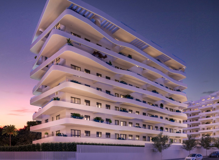 Neue Gebäude - Wohnung im Erdgeschoss -
Villajoyosa