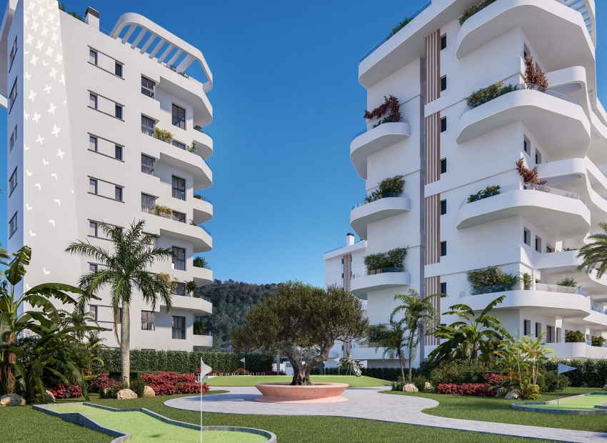 Neue Gebäude - Wohnung im Erdgeschoss -
Villajoyosa