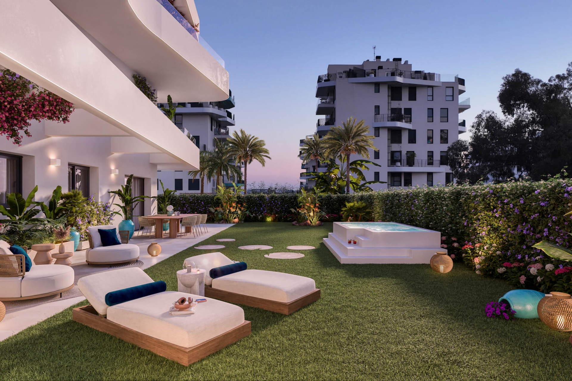 Neue Gebäude - Wohnung im Erdgeschoss -
Villajoyosa
