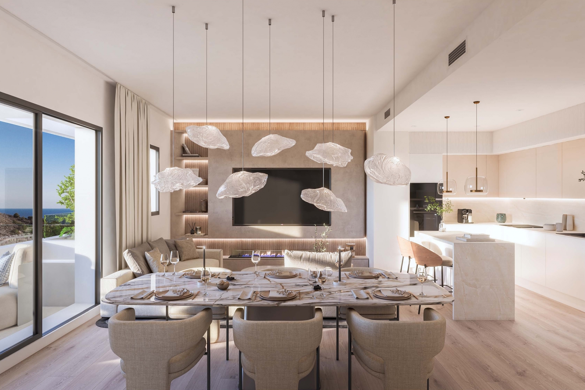Neue Gebäude - Wohnung im Erdgeschoss -
Villajoyosa