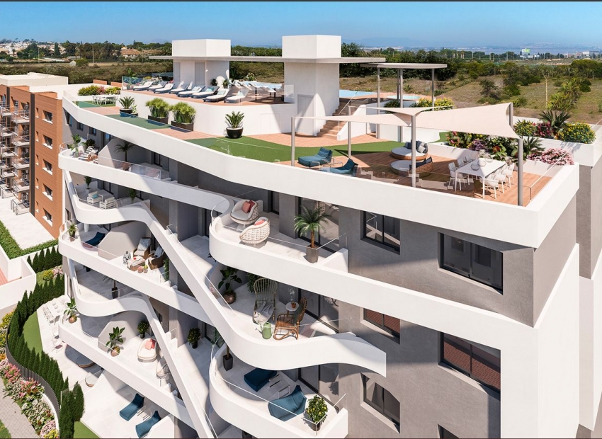 Neue Gebäude - Wohnung -
Orihuela Costa - Punta Prima