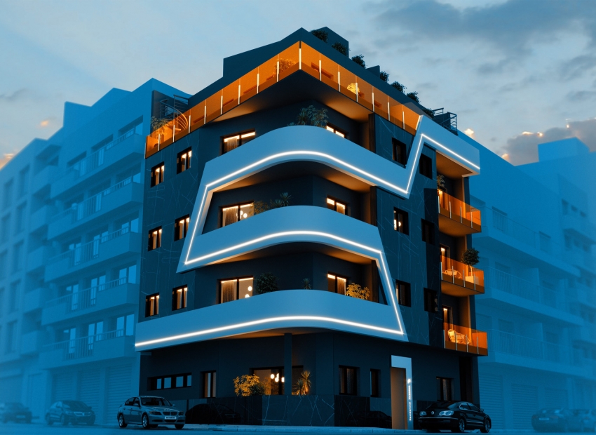 Neue Gebäude - Wohnung -
Torrevieja - Center Torrevieja