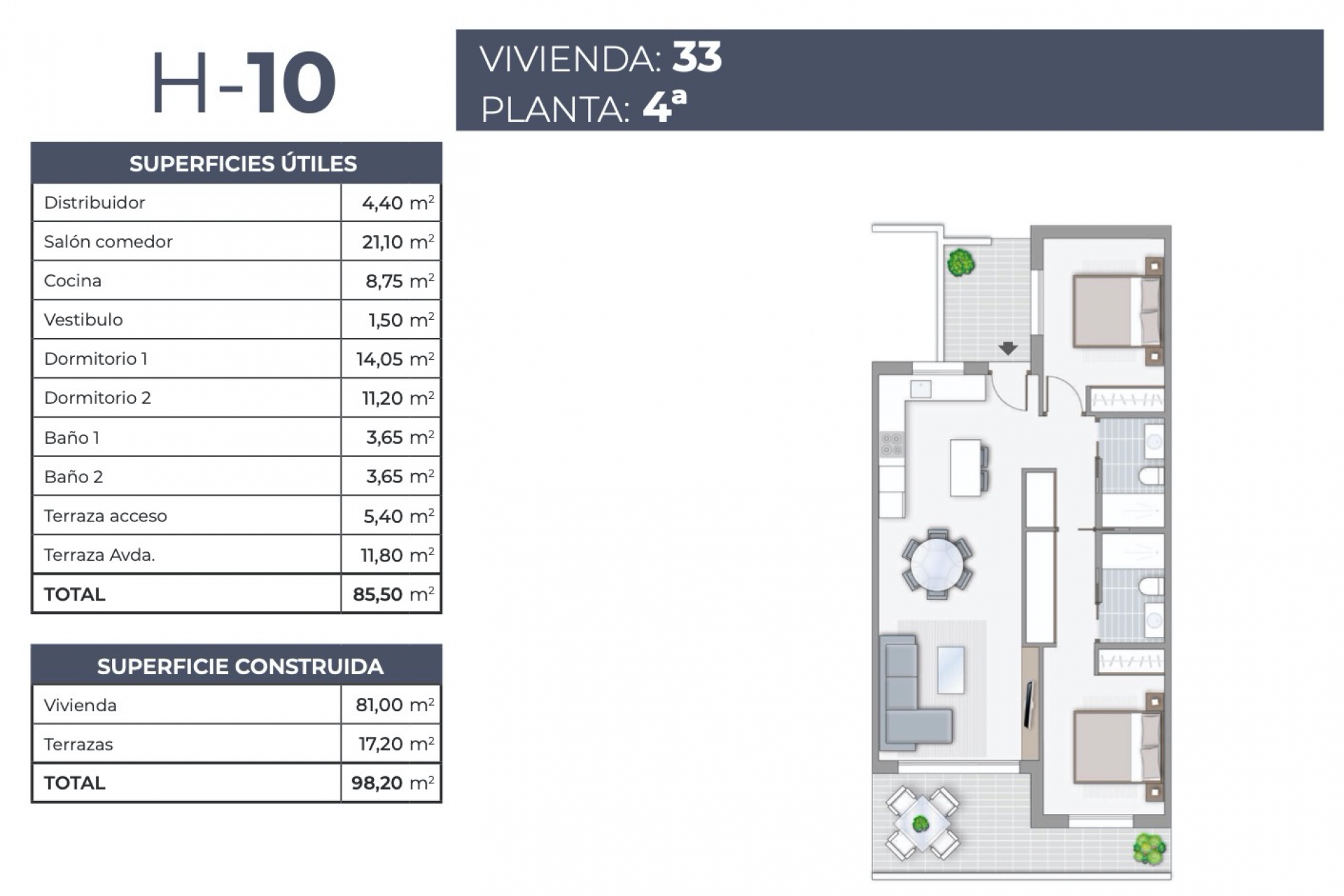 Neue Gebäude - Wohnung -
Torrevieja - Habaneras