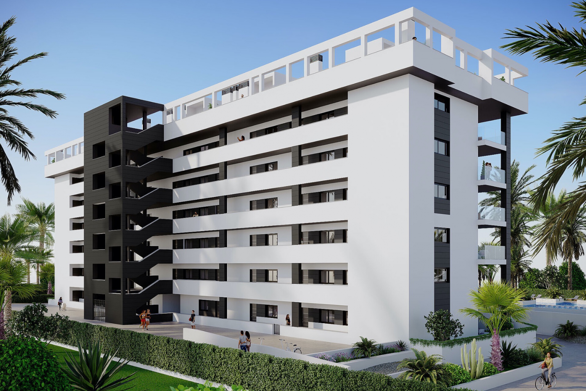 Neue Gebäude - Wohnung -
Torrevieja - La Mata