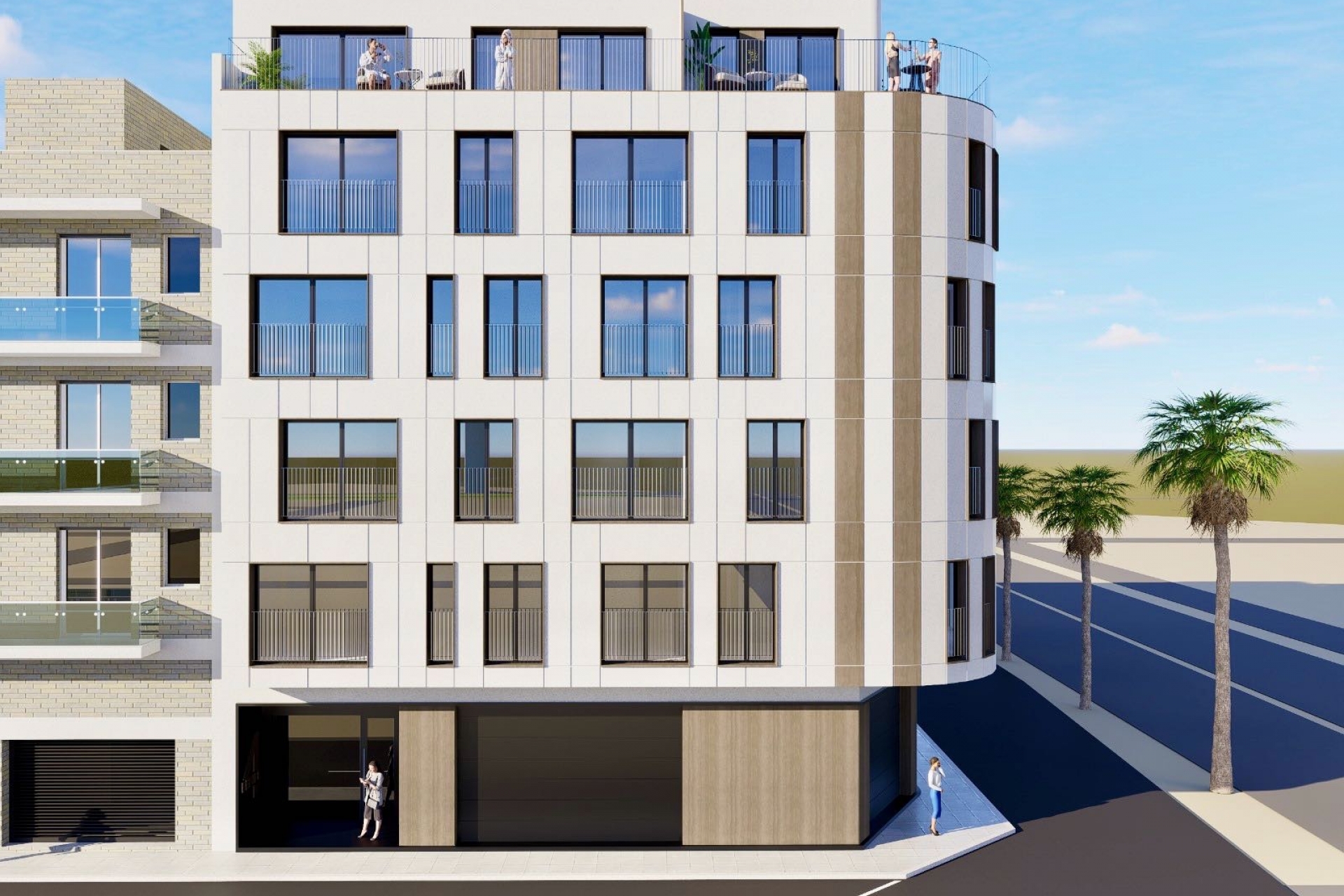 Neue Gebäude - Wohnung -
Torrevieja - Playa del Acequion
