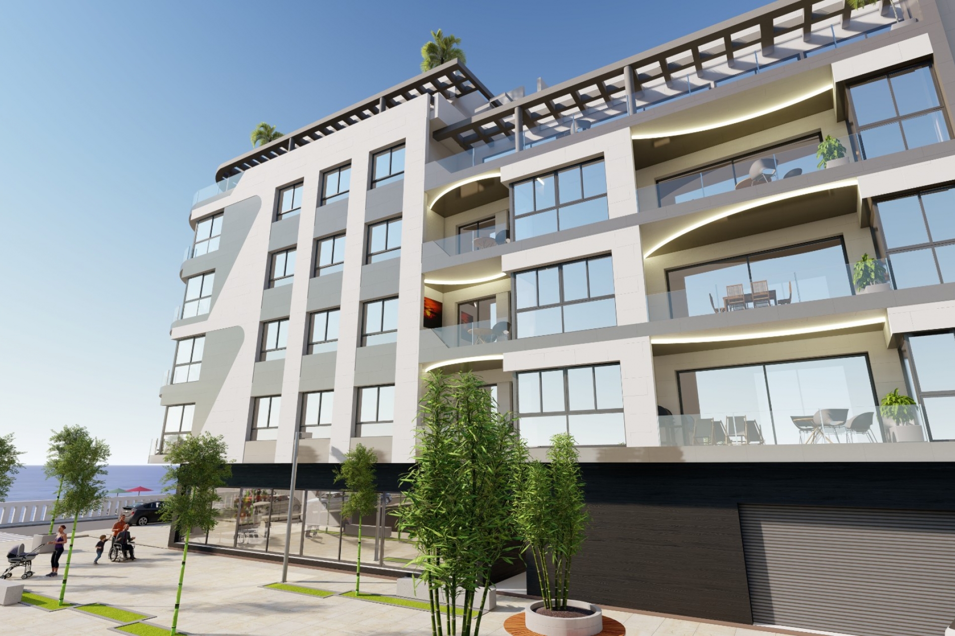 Neue Gebäude - Wohnung -
Torrevieja - Playa los Locos