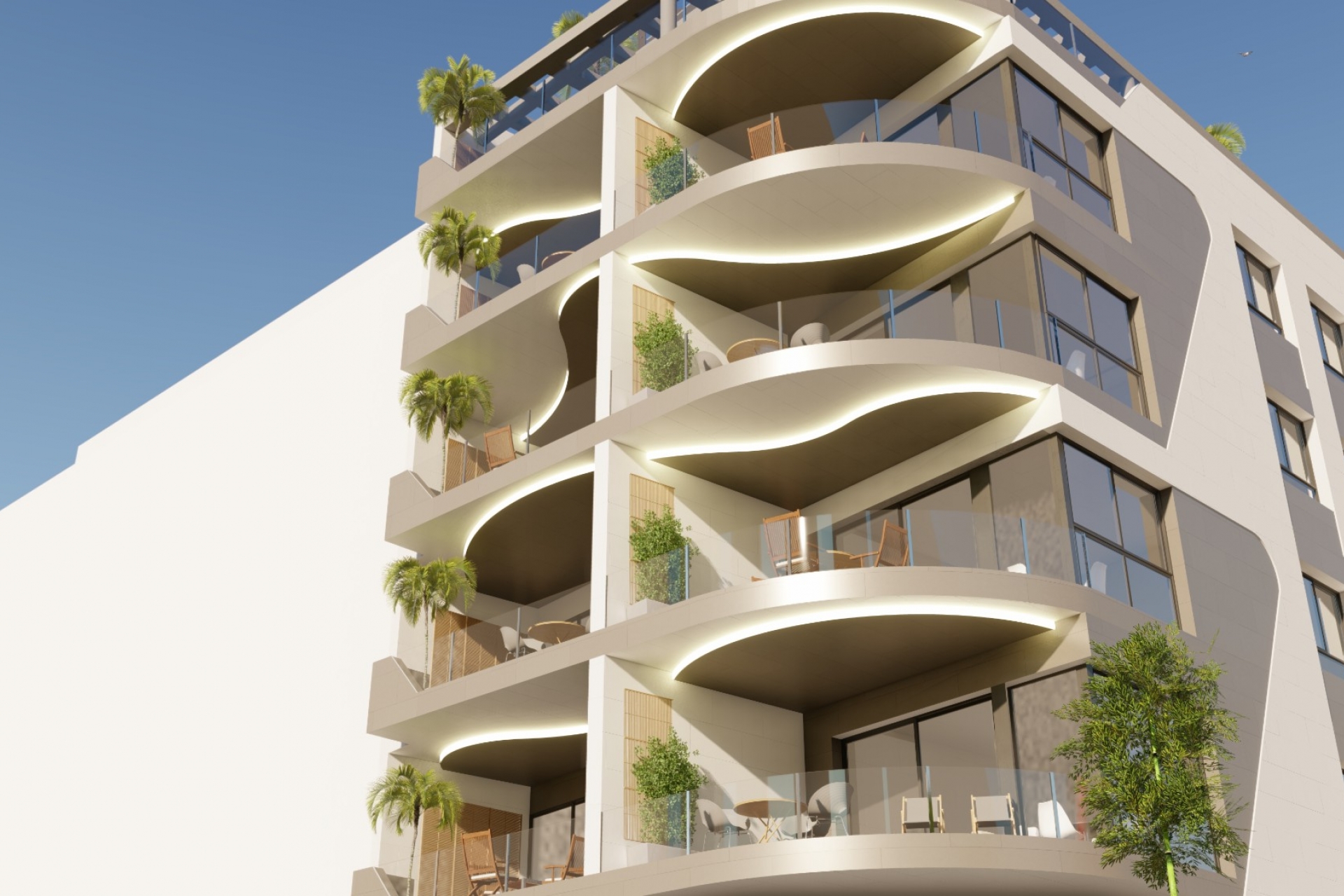 Neue Gebäude - Wohnung -
Torrevieja - Playa los Locos