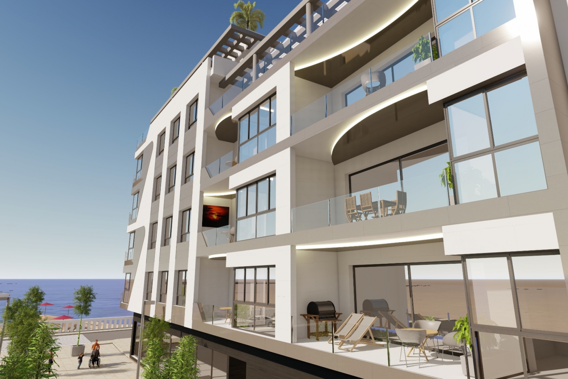 Neue Gebäude - Wohnung -
Torrevieja - Playa los Locos