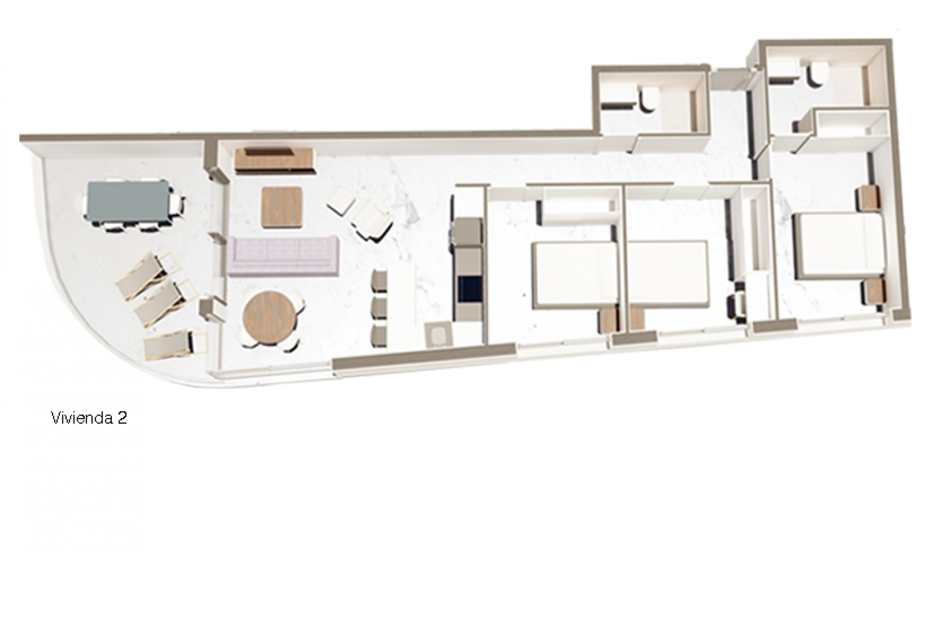 Neue Gebäude - Wohnung -
Torrevieja - Playa los Locos