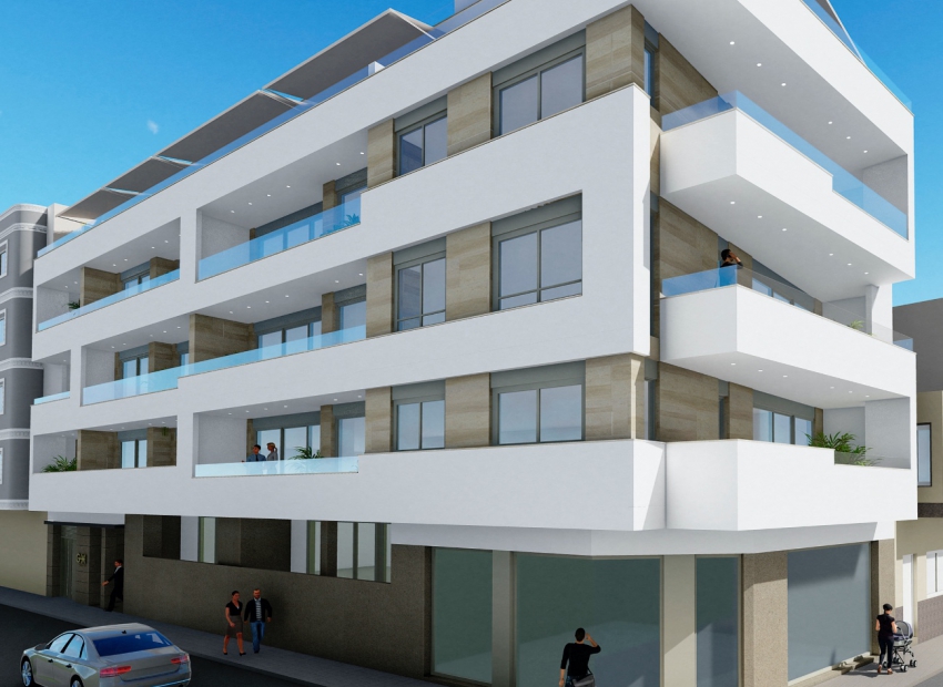 Neue Gebäude - Wohnung -
Torrevieja - Playa los Locos