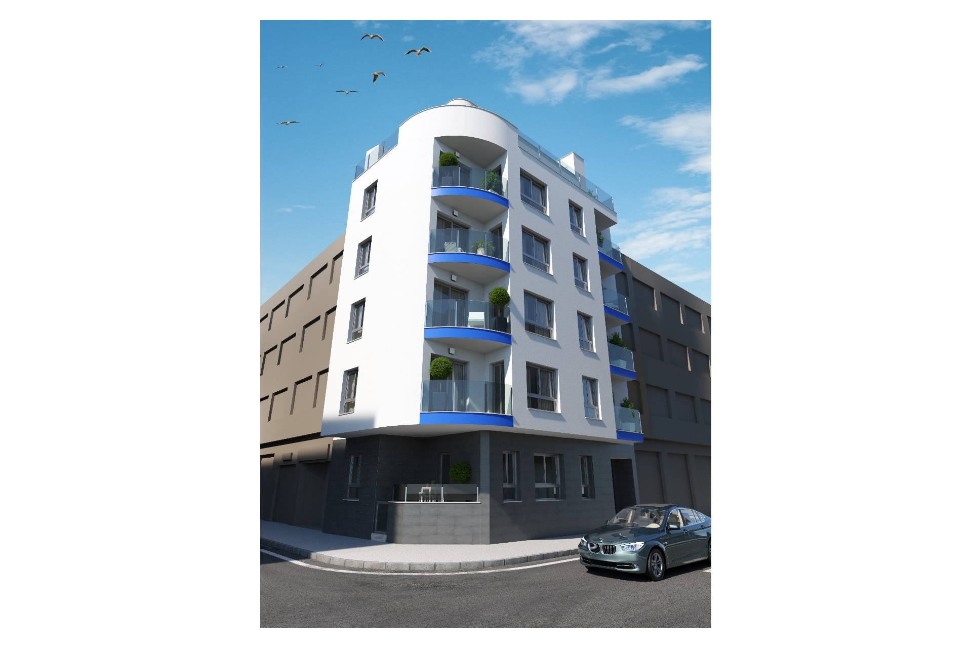 New Build - Apartment/Flat -
Torrevieja - Playa de los Locos