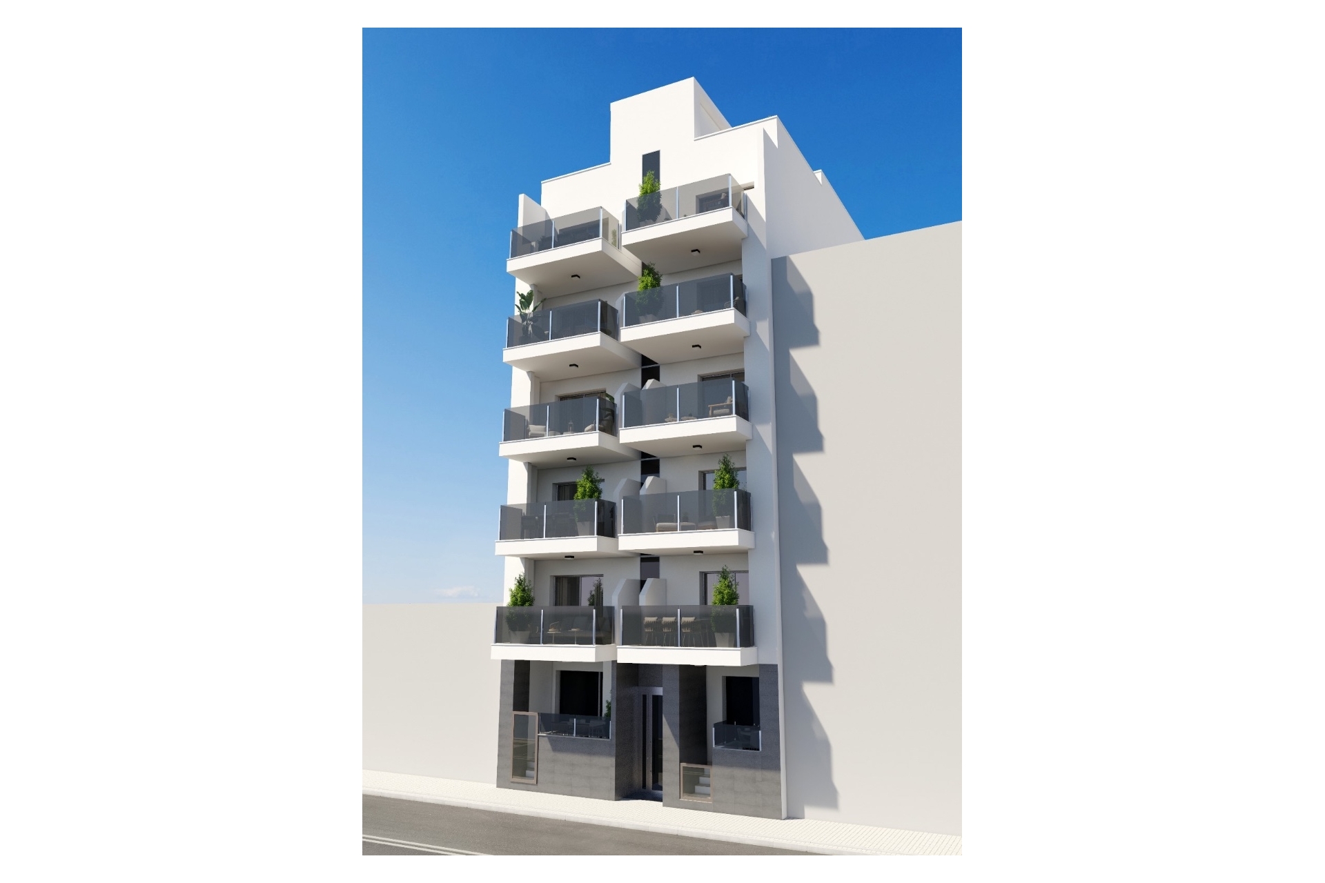 New Build - Apartment/Flat -
Torrevieja - Playa de los Locos