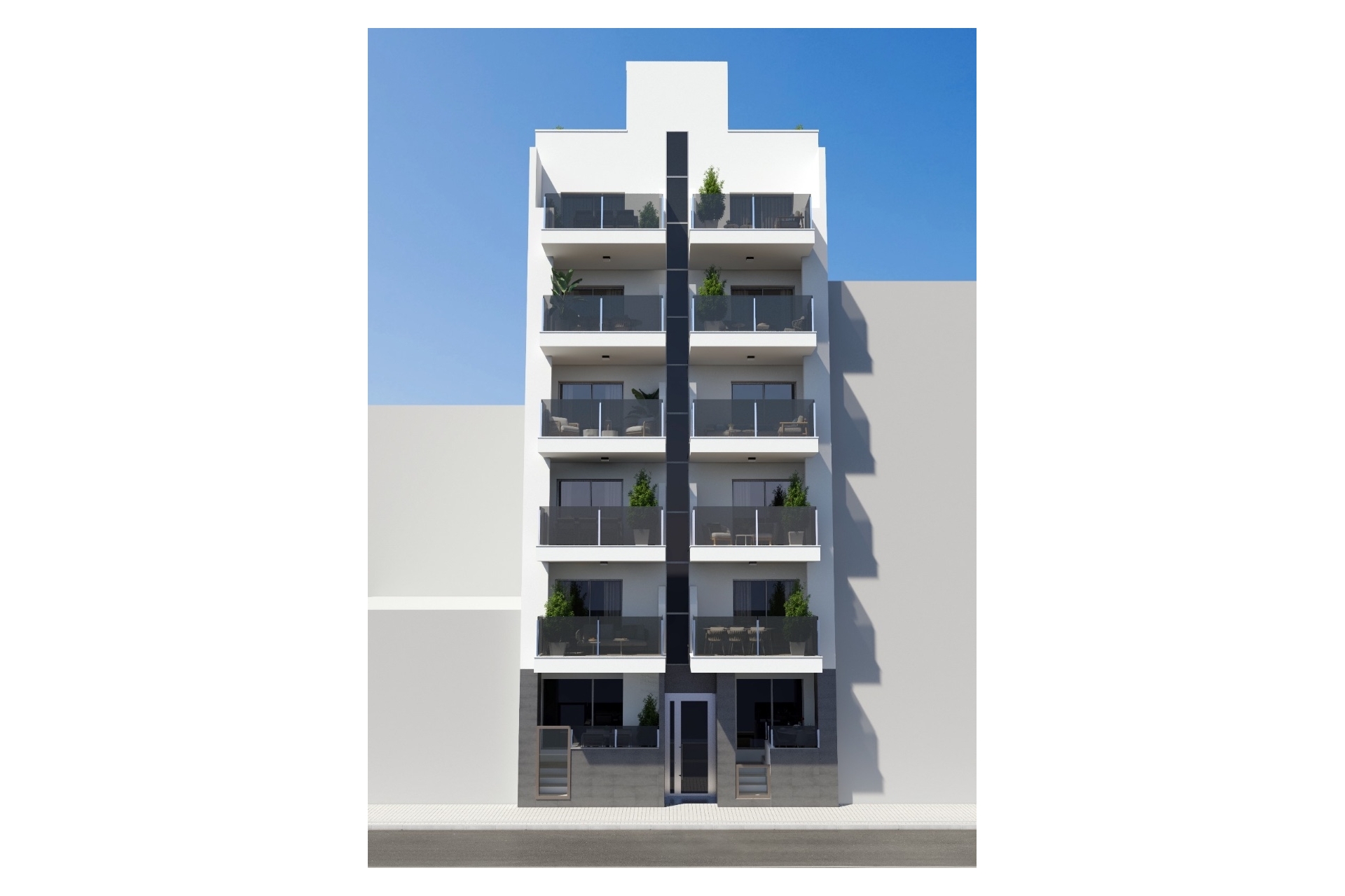 New Build - Apartment/Flat -
Torrevieja - Playa de los Locos