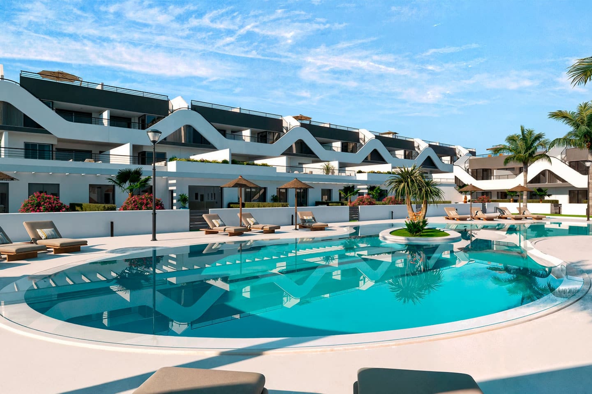New Build - Bungalow na parterze -
Alfaz del Pi