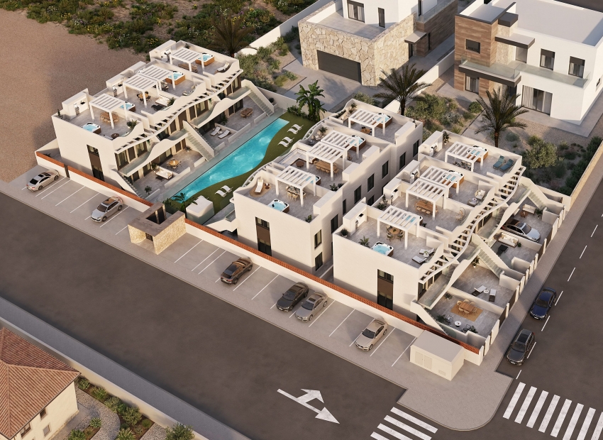 New Build - Bungalow na parterze -
Pilar de la Horadada