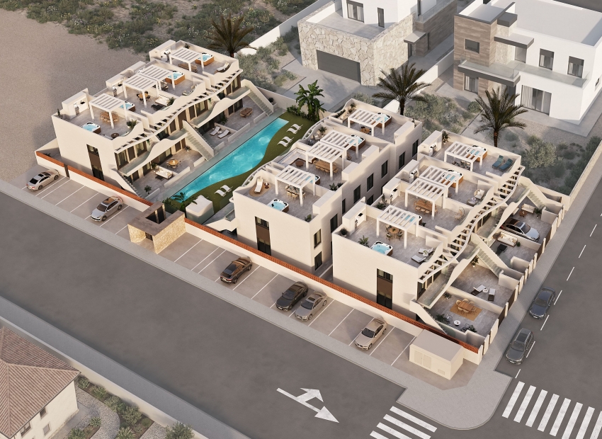 New Build - Bungalow na parterze -
Pilar de la Horadada