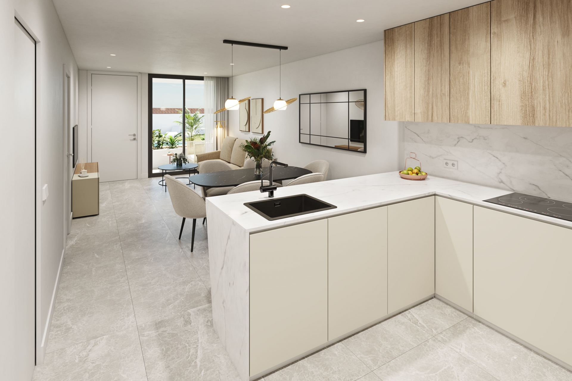 New Build - Bungalow na parterze -
Pilar de la Horadada