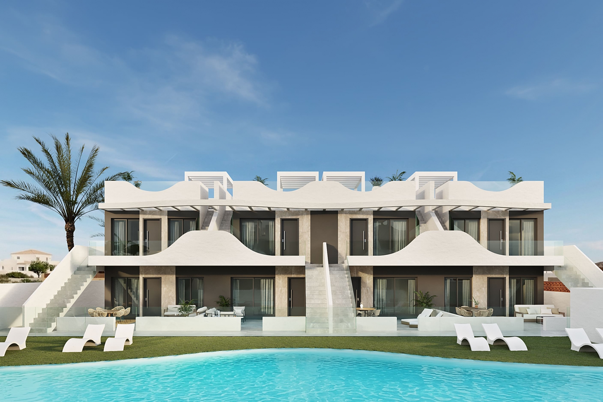 New Build - Bungalow na parterze -
Pilar de la Horadada