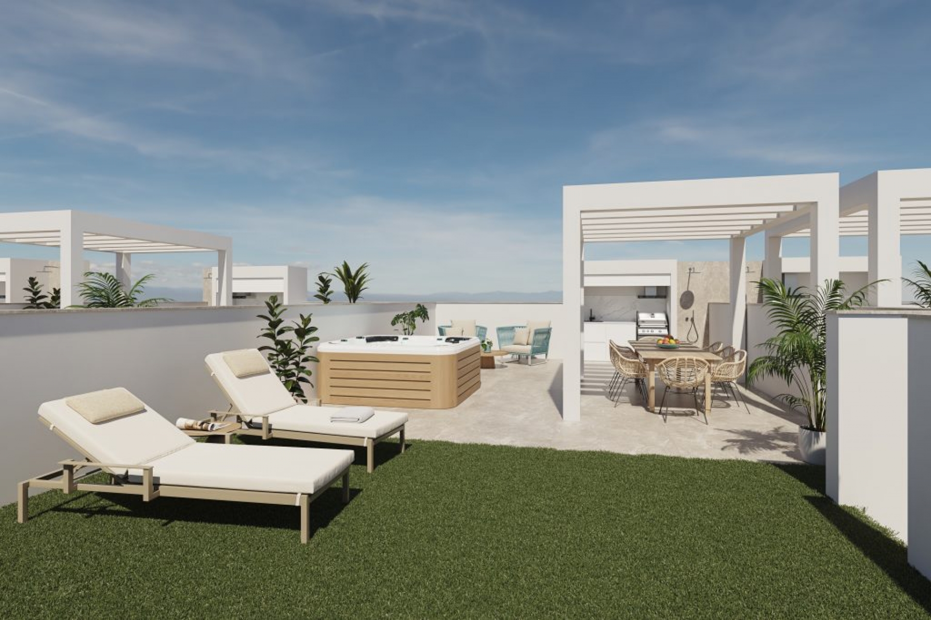New Build - Bungalow na parterze -
Pilar de la Horadada