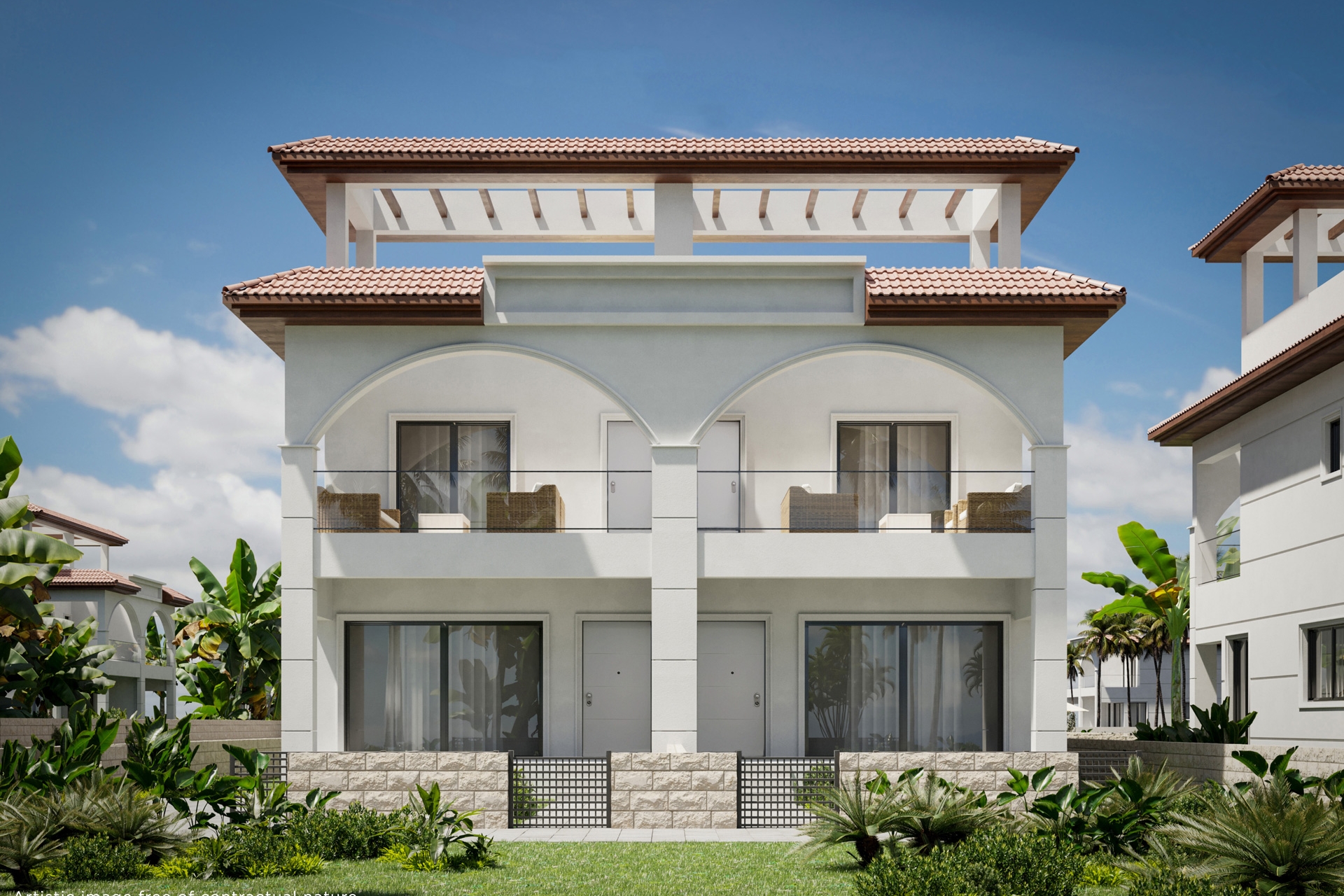 New Build - Bungalow na piętrze -
Ciudad Quesada