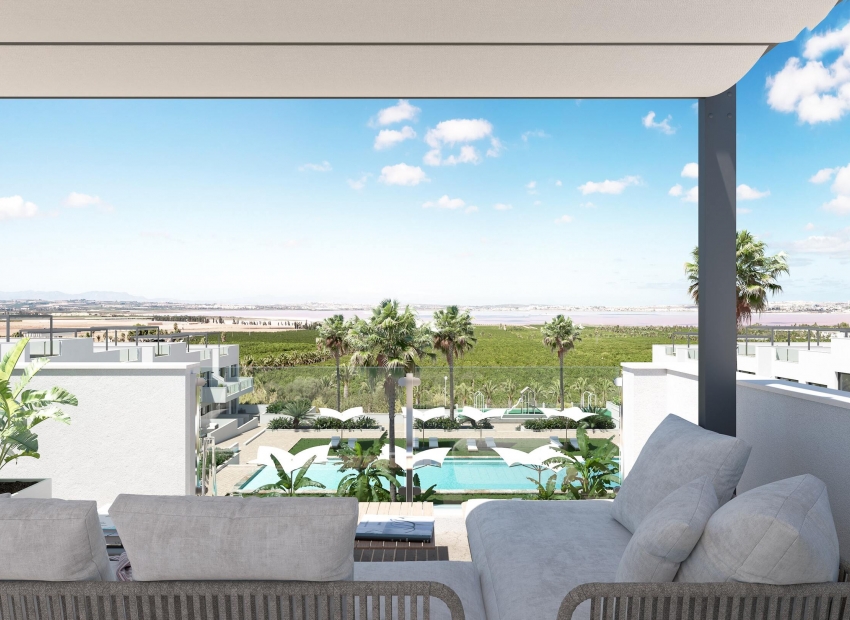 New Build - Bungalow na piętrze -
Torrevieja