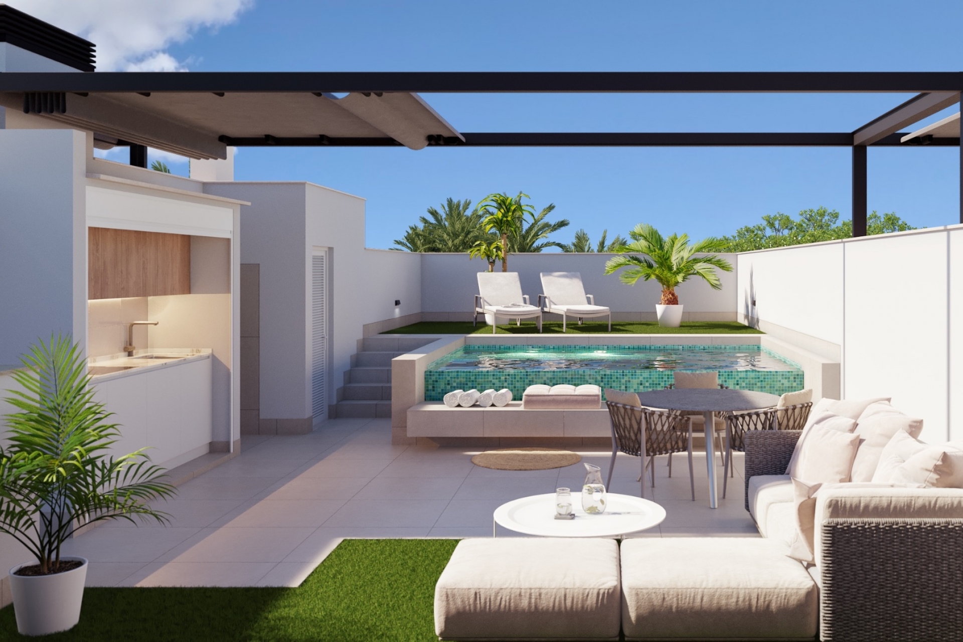 New Build - Bungalow -
Pilar de la Horadada - City Center
