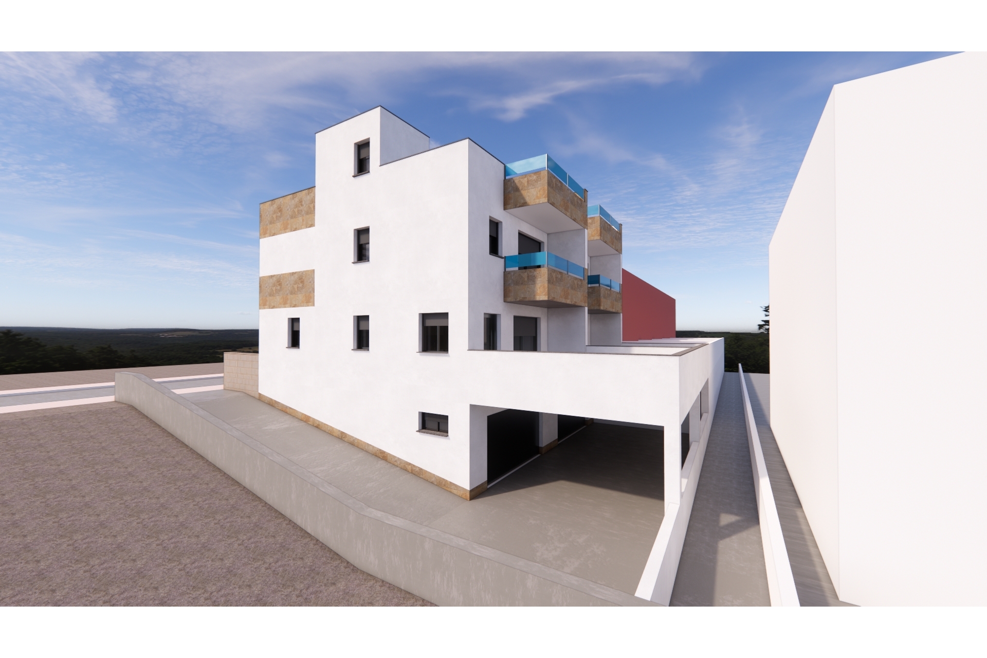 New Build - Dom w zabudowie bliźniaczej -
Bigastro