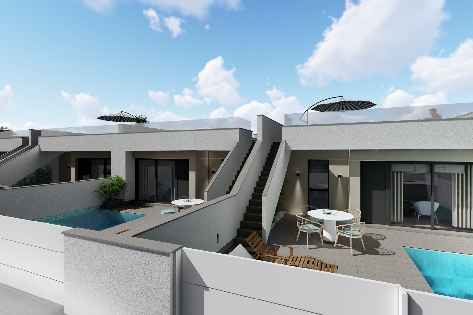 New Build - Dom w zabudowie bliźniaczej -
Pilar de la Horadada - City Center