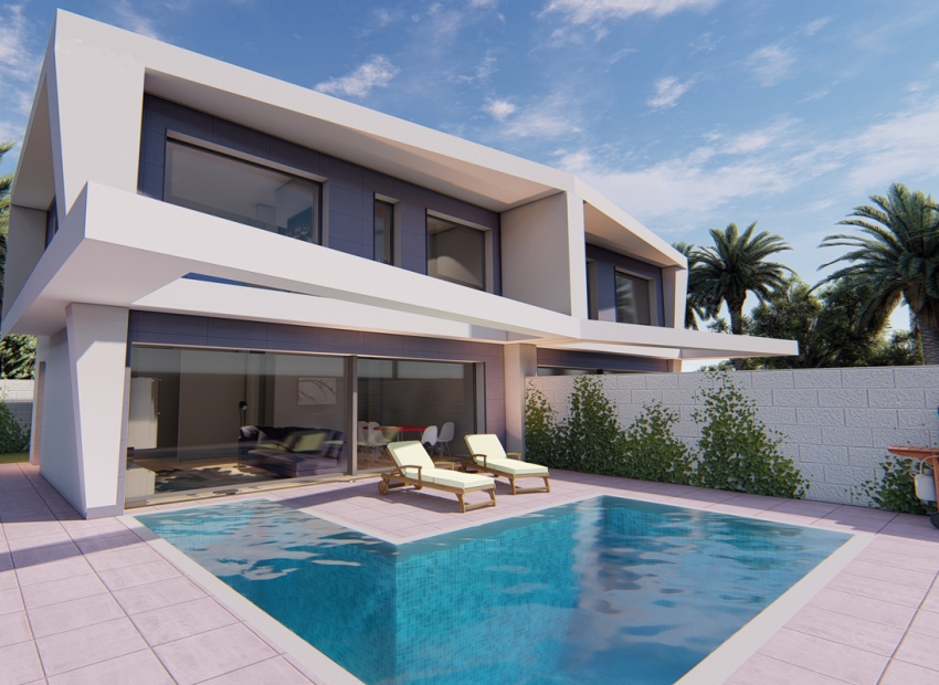 New Build - Dom w zabudowie bliźniaczej -
Santa Pola - Gran Alacant