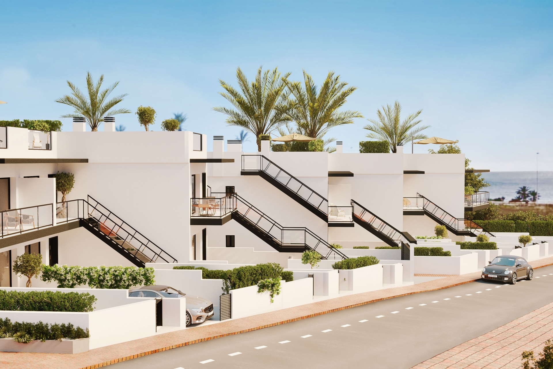 New Build - high-bungalow -
Mazarrón