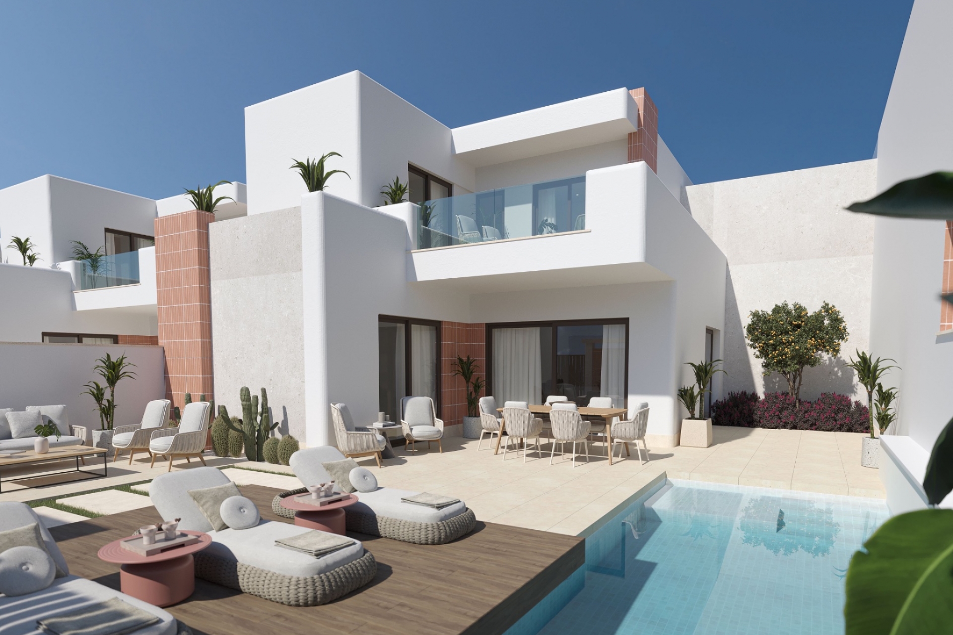 New Build - Semi detached house -
Murcia - Centro Ciudad