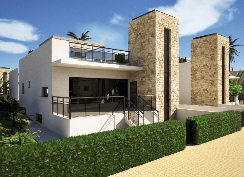 New Build - Wolnostojąca willa -
Camposol Golf