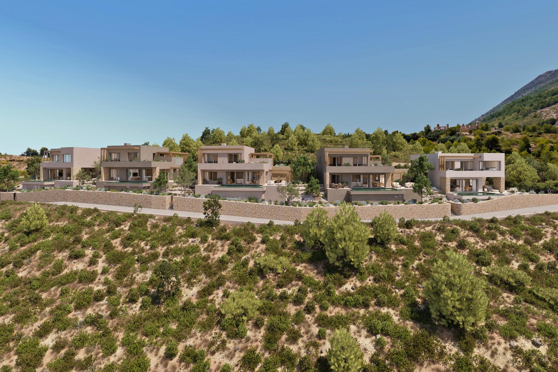New Build - Wolnostojąca willa -
Llíber