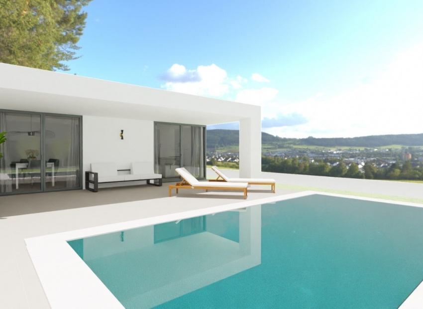 New Build - Wolnostojąca willa -
Monforte del Cid