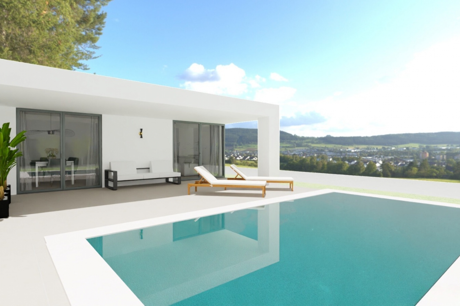 New Build - Wolnostojąca willa -
Monforte del Cid