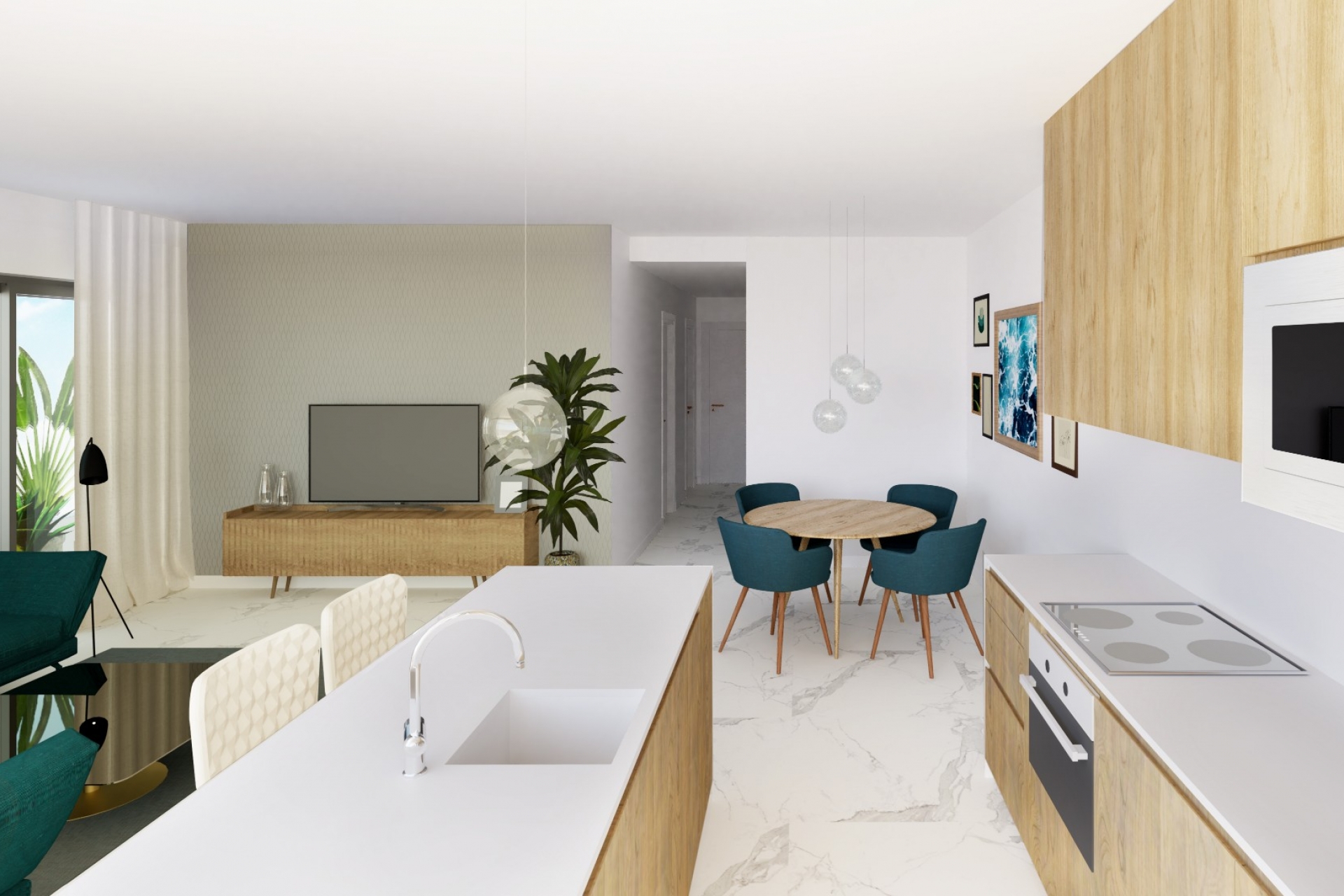 Nouvelle construction - Appartement -
Guardamar - Center Guardamar