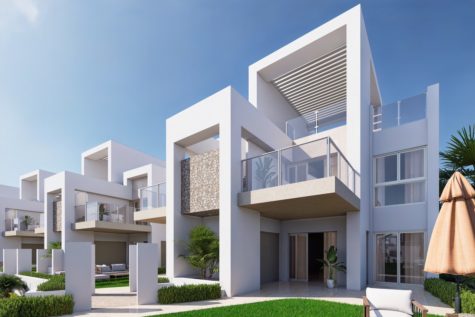 Nouvelle construction - Bungalow à l’étage -
Ciudad Quesada