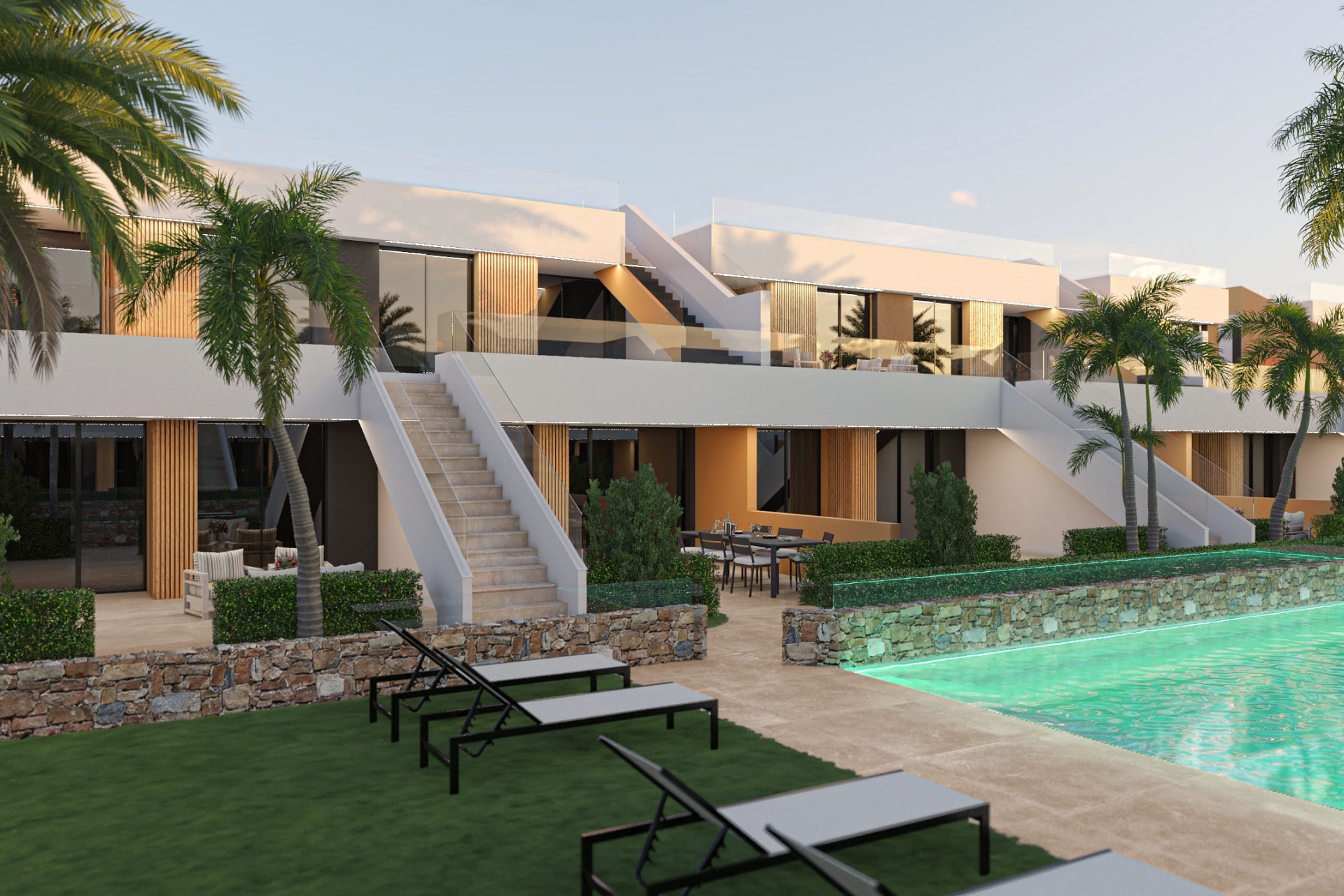 Nouvelle construction - Bungalow à l’étage -
Condado de Alhama