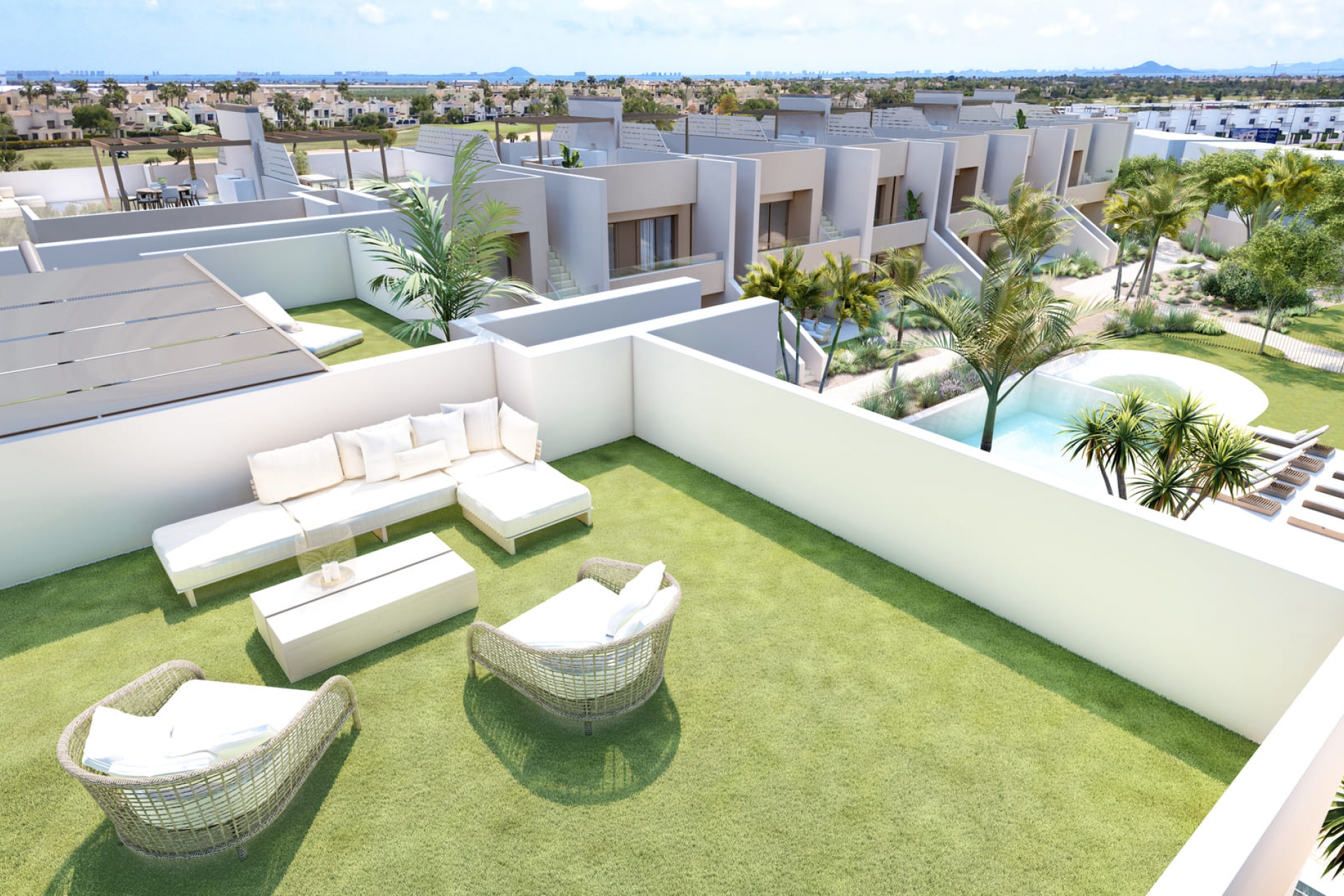 Nouvelle construction - Bungalow bas -
San Javier