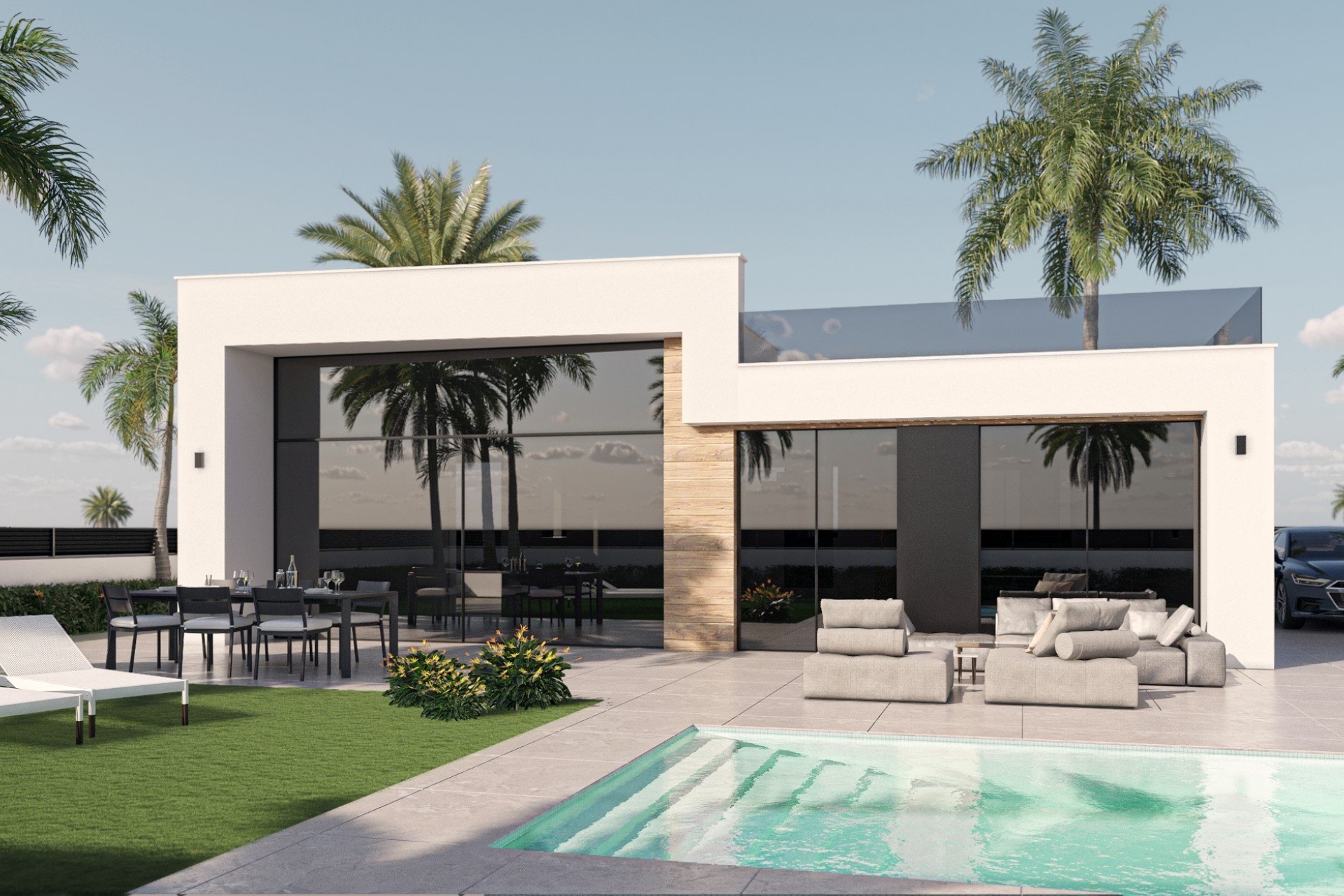 Nouvelle construction - detached -
Condado de Alhama