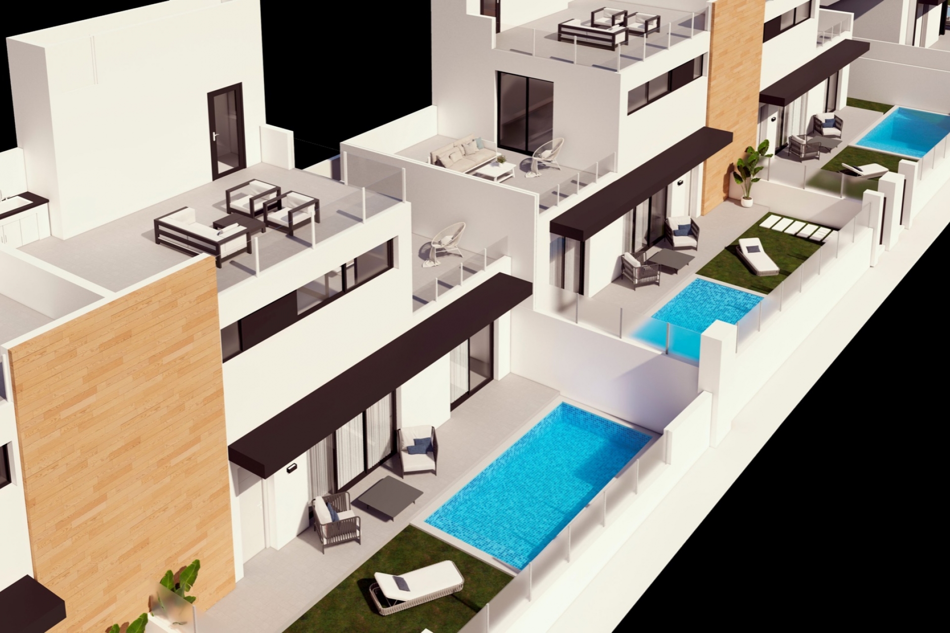 Nouvelle construction - Maison jumelée -
Orihuela Costa - Villamartin