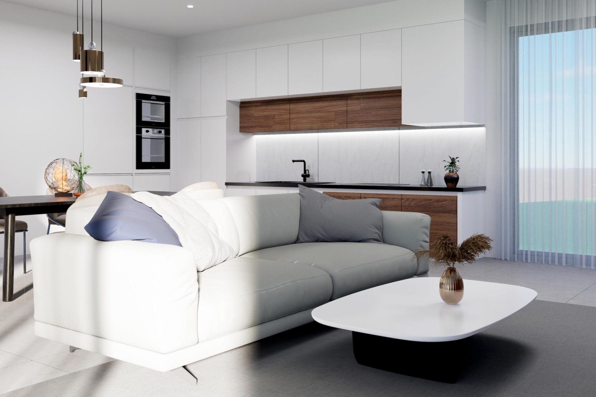 Nouvelle construction - Maison jumelée -
Orihuela Costa - Villamartin